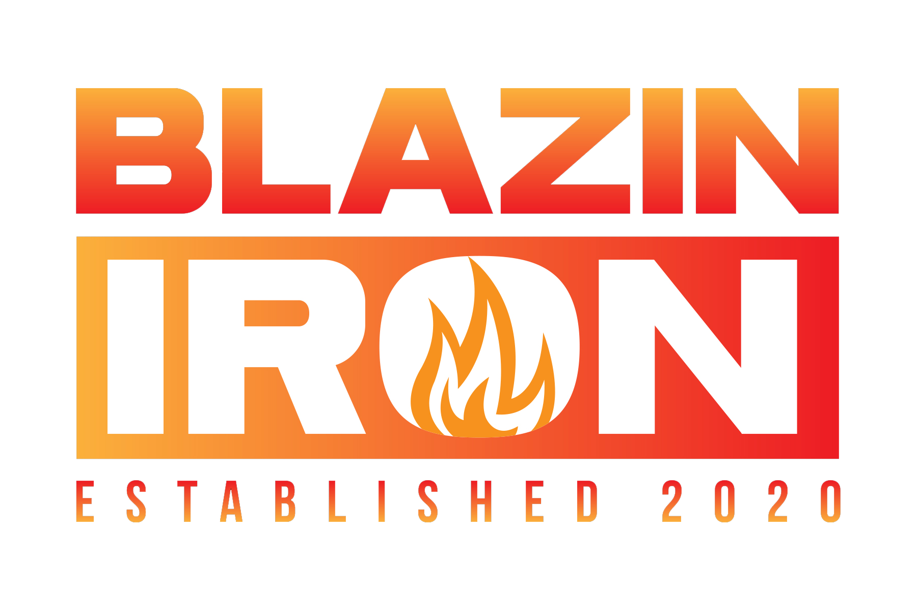 Blazin Iron Fitness Logo